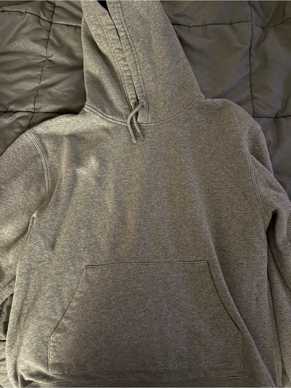 Heather Gray Pullover Hoodie